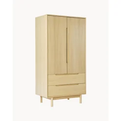 Armario En Roble Cassy, 2 Puertas