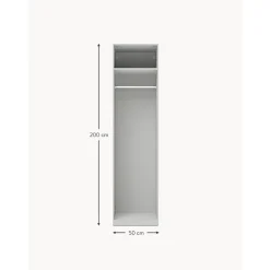 Armario Modular Charlotte, 1 Puerta (50 Cm), Diferentes Variantes