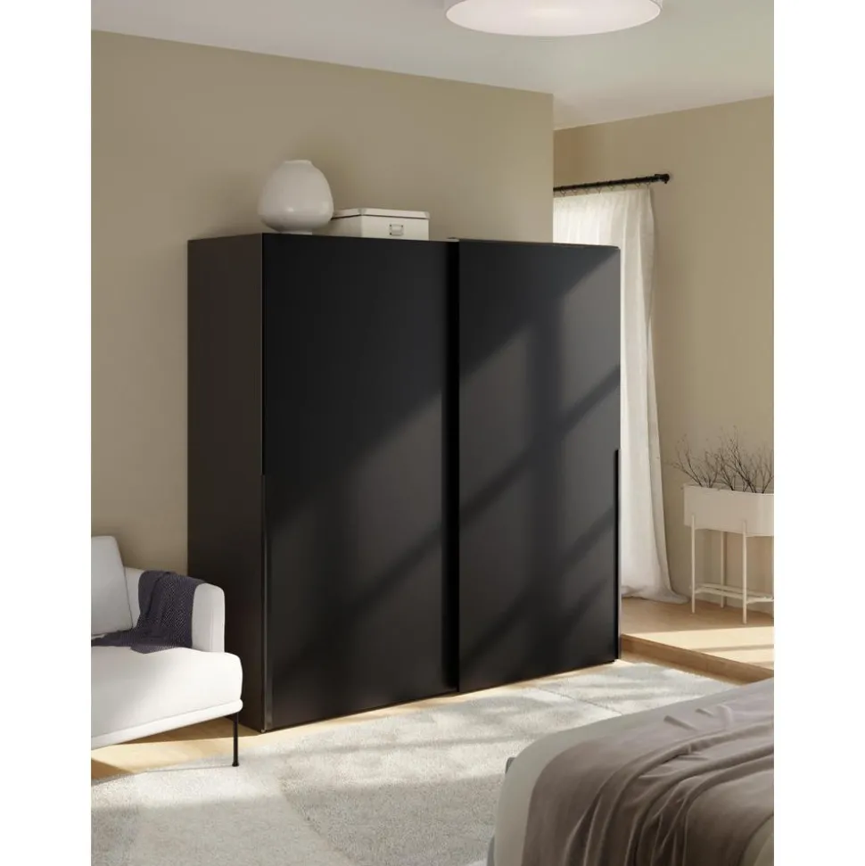 Armario Modular Leon, 2 Puertas Correderas (200 Cm), Diferentes Variantes