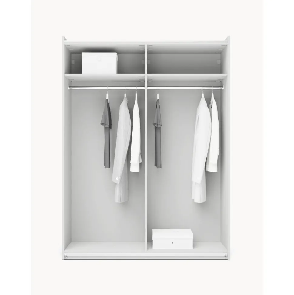 Armario Modular Leon, 2 Puertas Correderas (150 Cm), Diferentes Variantes