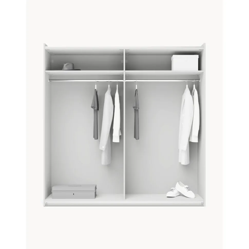 Armario Modular Leon, 2 Puertas Correderas (200 Cm), Diferentes Variantes