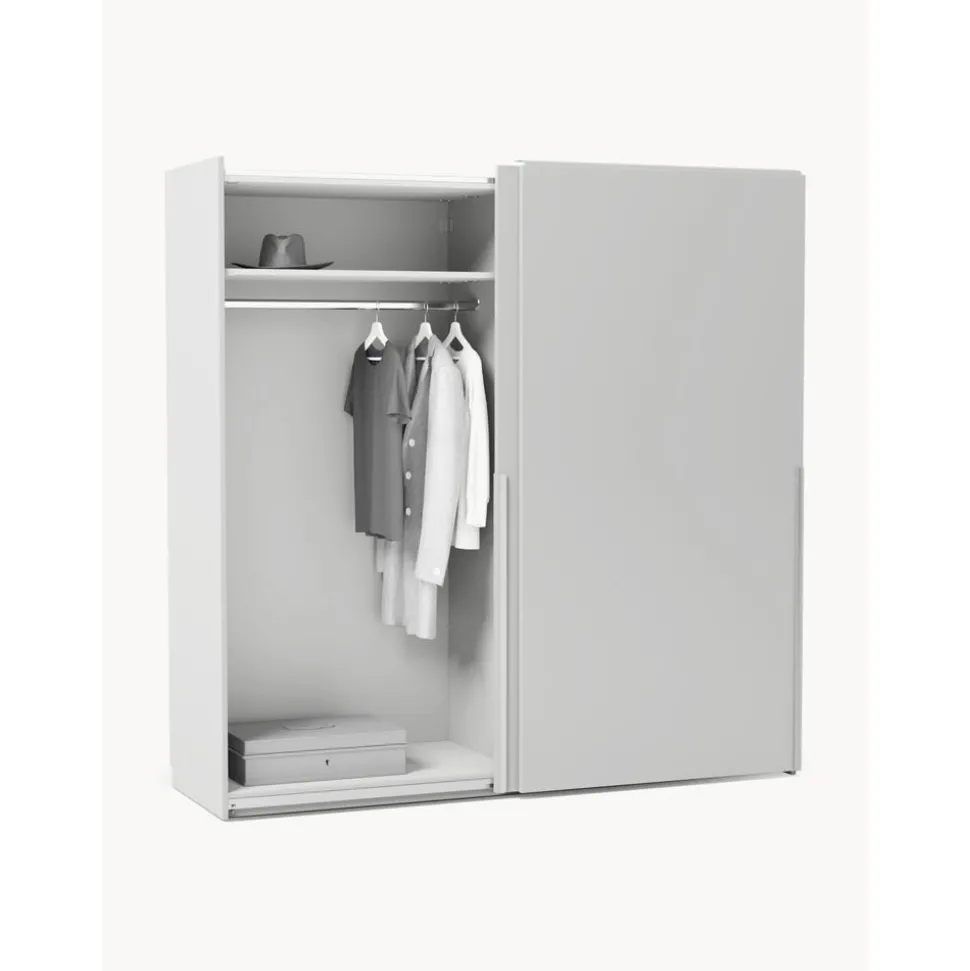 Armario Modular Leon, 2 Puertas Correderas (200 Cm), Diferentes Variantes