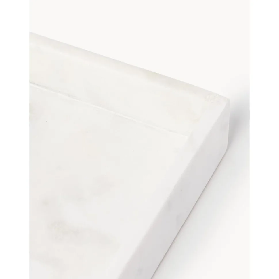 Bandeja Decorativa Pequena De Marmol Venice