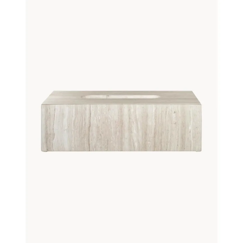 Caja De Panuelos De Marmol Lamura