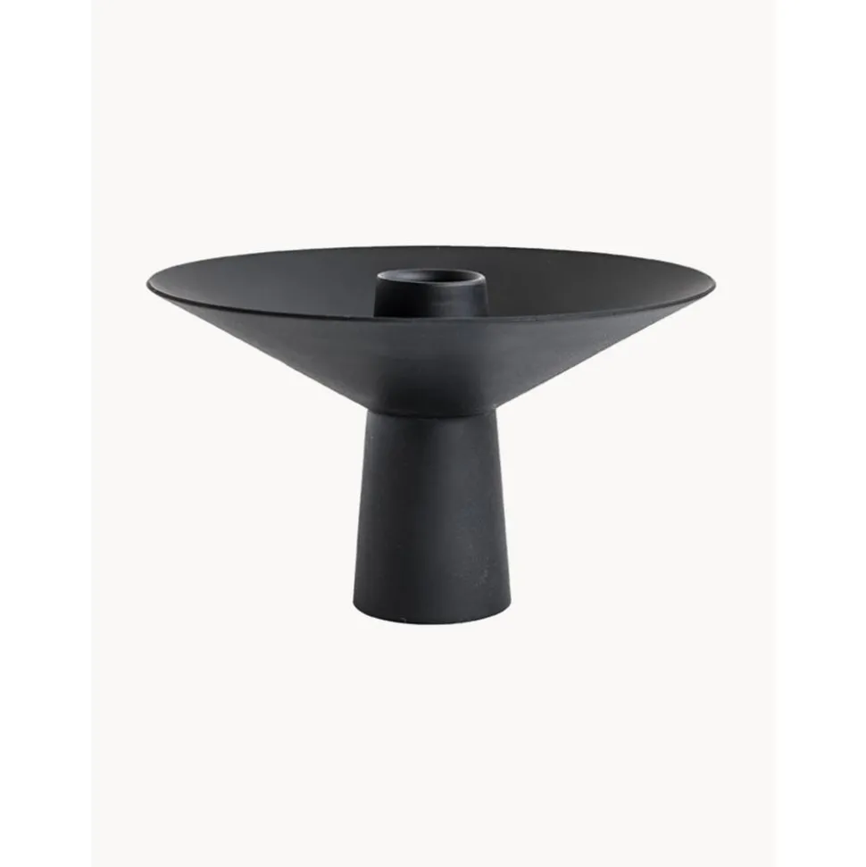 Candelabro De Acero Inoxidable Mate Uma
