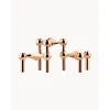 Candelabros Stoff Nagel, 3 Uds.