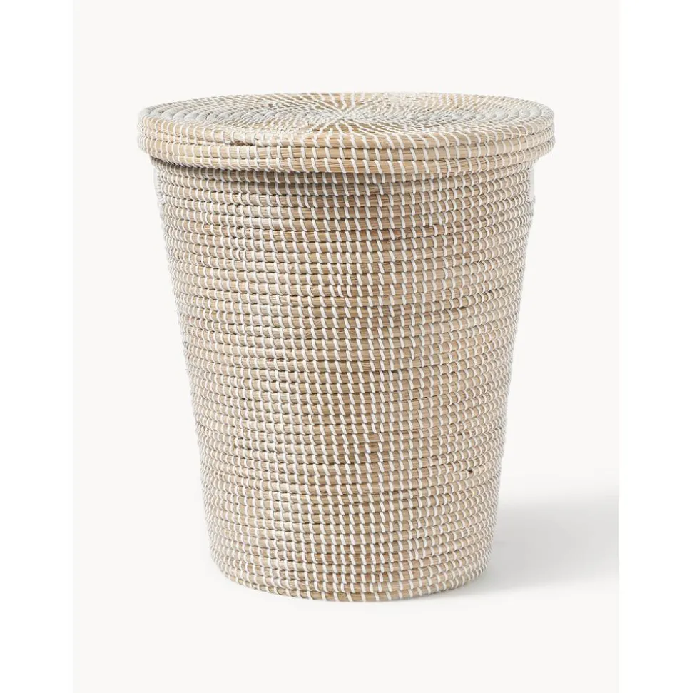 Cesta De Jacinto De Agua Con Tapadera Aleya