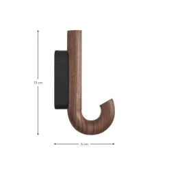 Colgador De Madera De Nogal Umbrella, Diferentes Tamanos