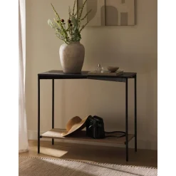 Consola De Madera De Mango Maciza June