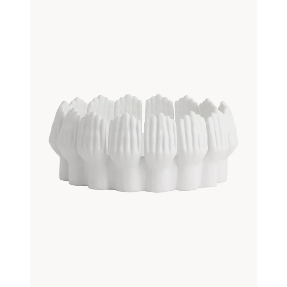 Cuenco Decorativo Grande De Ceramica Anise