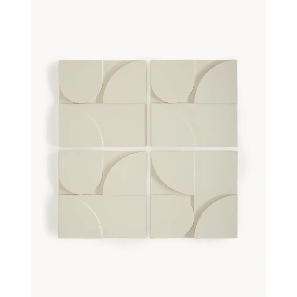 Decoracion De Pared De Madera Massimo, 4 Uds.