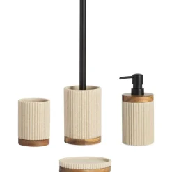 Escobilla De Bano Con Madera Laura