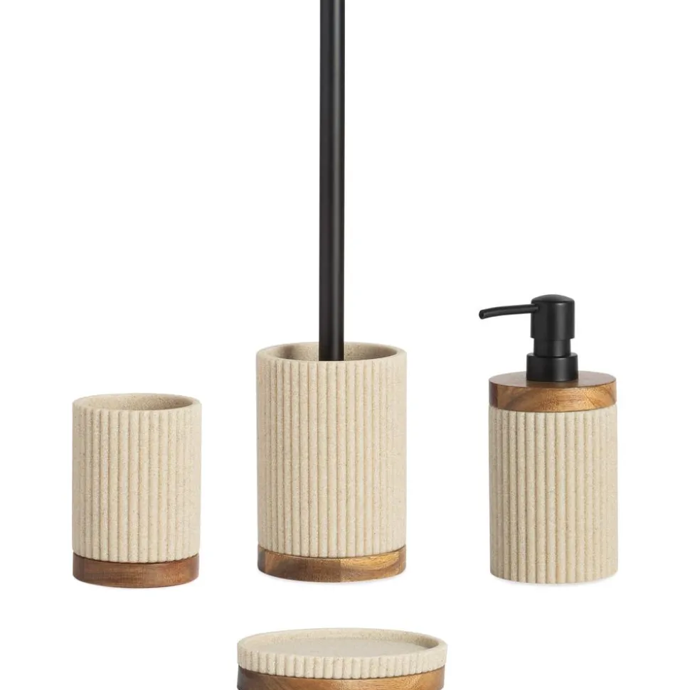 Escobilla De Bano Con Madera Laura