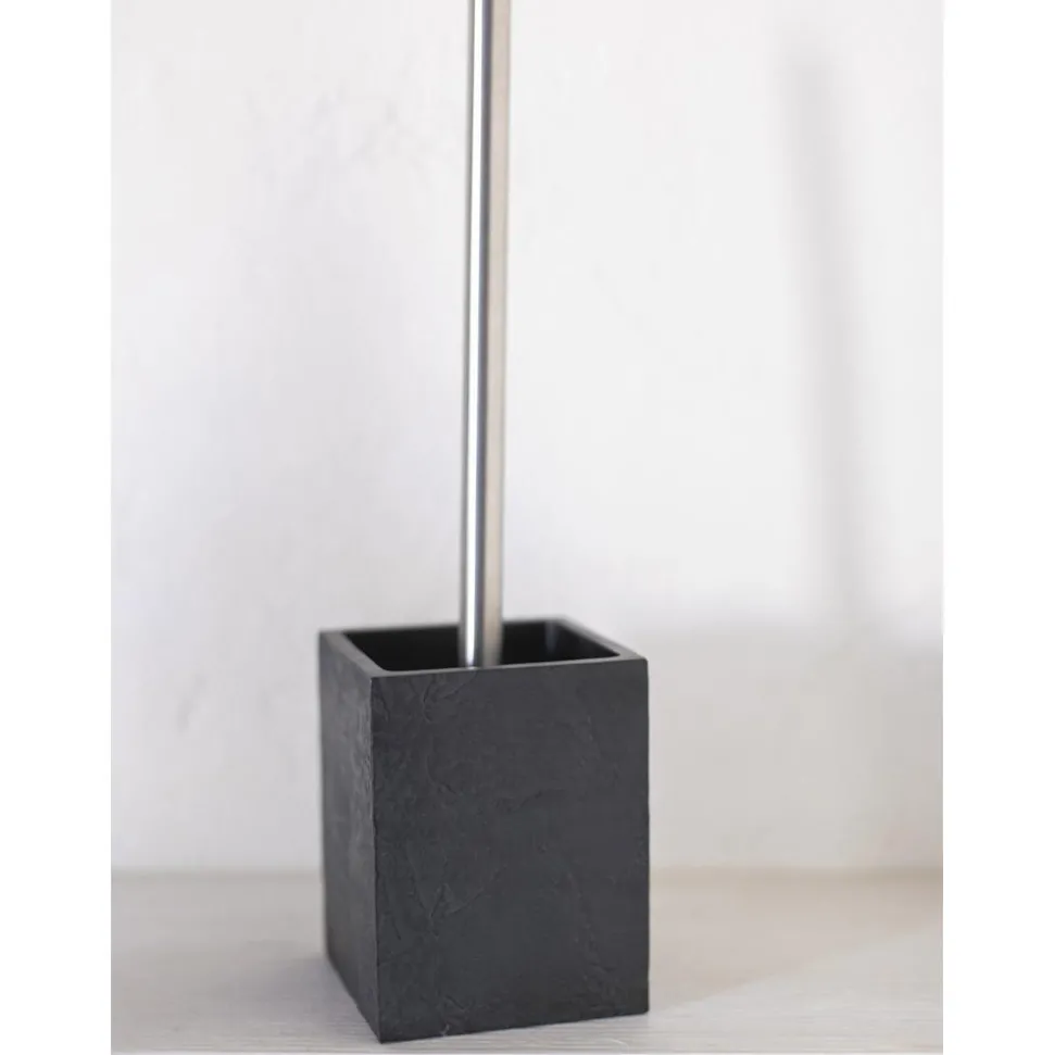 Escobilla De Bano En Look Pizarra Slate