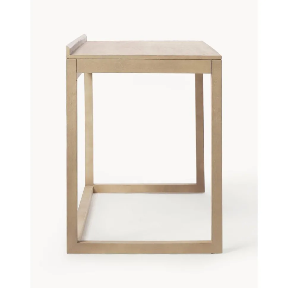 Escritorio De Madera Maciza De Mango Fenja