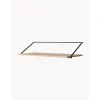 Escritorio De Pared De Madera Y Metal Rail