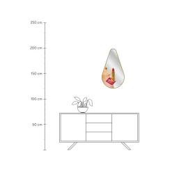 Espejo De Pared De Diseno Tongue