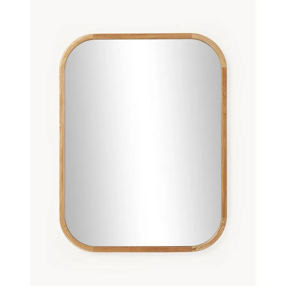 Espejo De Pared De Madera De Roble Levan