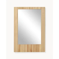 Espejo De Pared De Madera De Abedul Nele