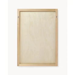 Espejo De Pared De Madera De Abedul Nele