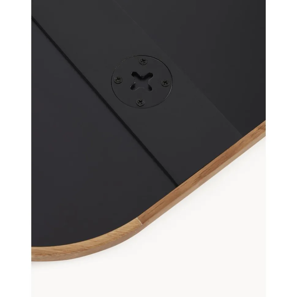 Espejo De Pared De Madera Levan