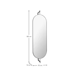 Espejo De Pared Ovalado Spejle