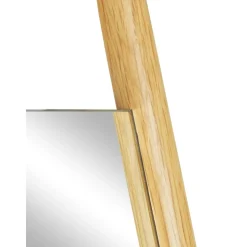 Espejo De Pie De Roble Elin
