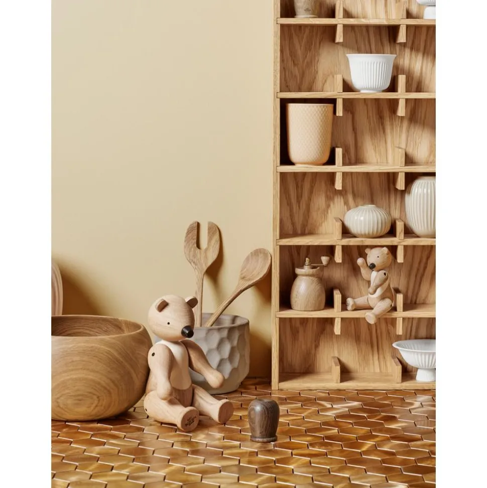 Figura Decorativa De Madera De Roble Bar