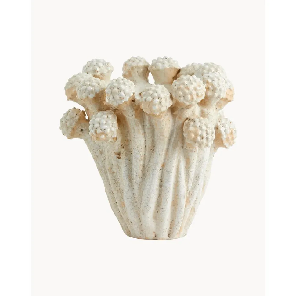 Jarron Artesanal De Diseno Fungi