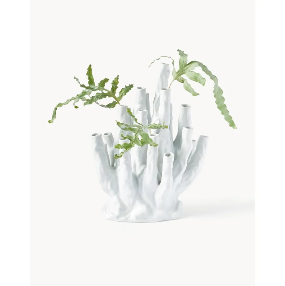 Jarron De Porcelana De Diseno Coral