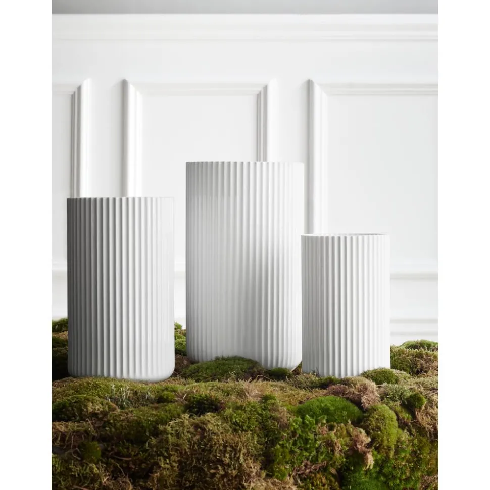 Jarron De Porcelana Lyngby, 21 Cm