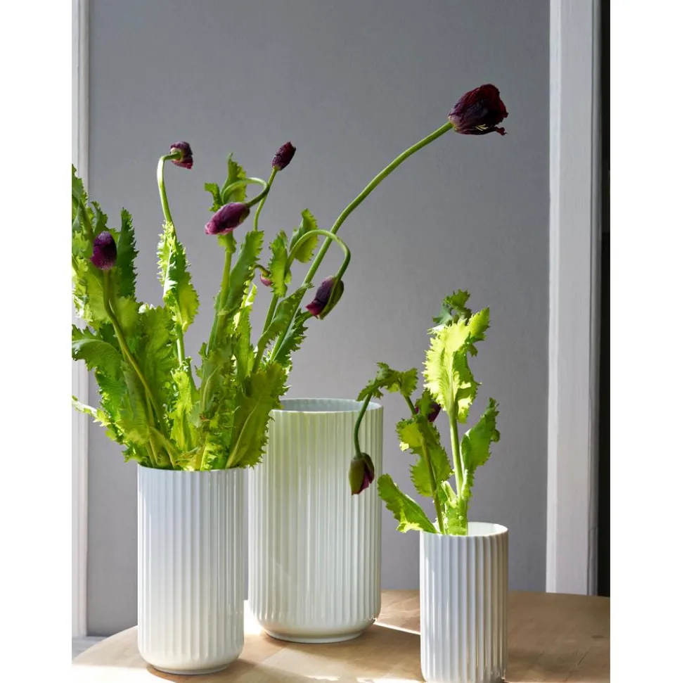 Jarron De Porcelana Lyngby, 25 Cm