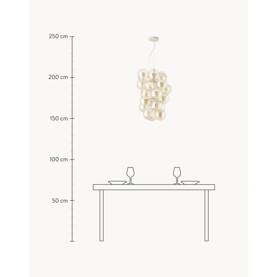 Lampara De Techo De Diseno Bubbles