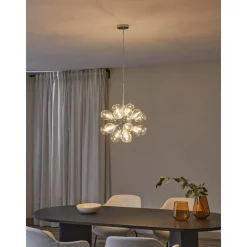 Lampara De Techo De Vidrio De Diseno Galeno