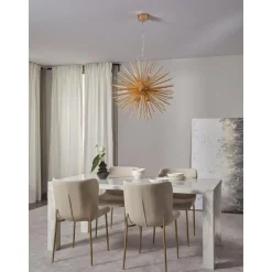 Lampara De Techo Grande De Diseno Soleil