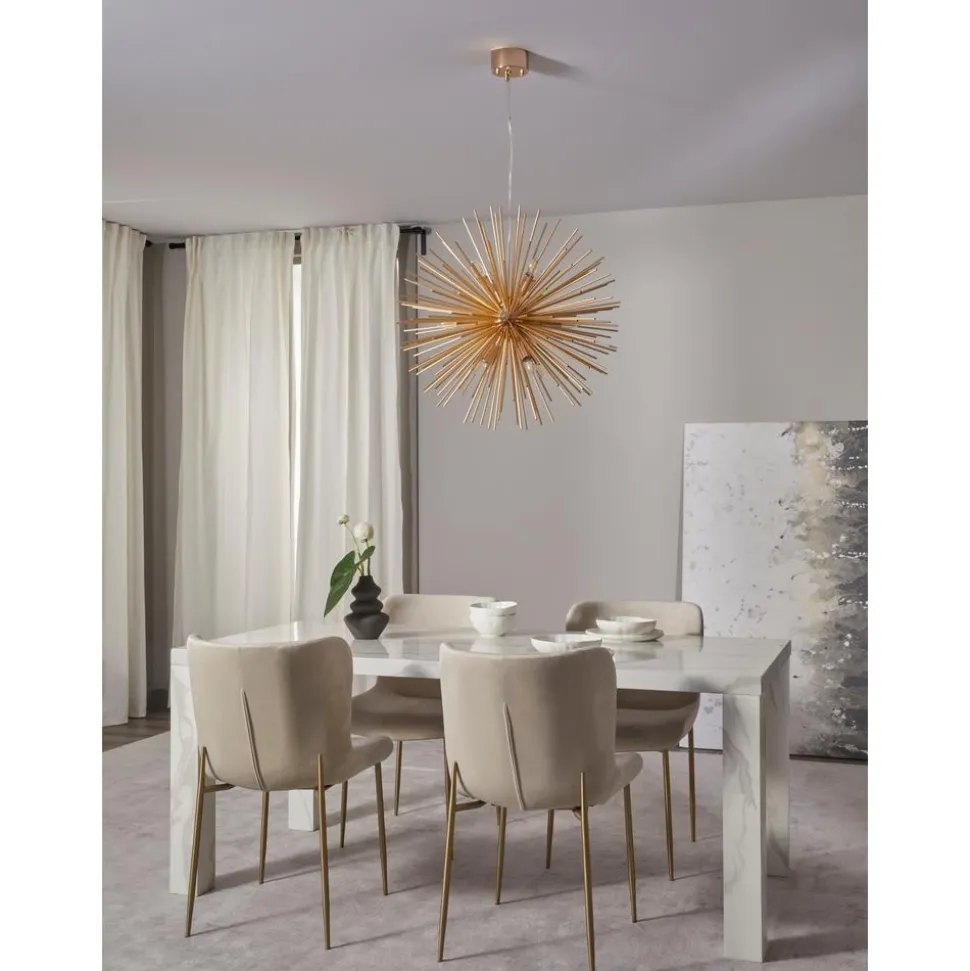 Lampara De Techo Grande De Diseno Soleil