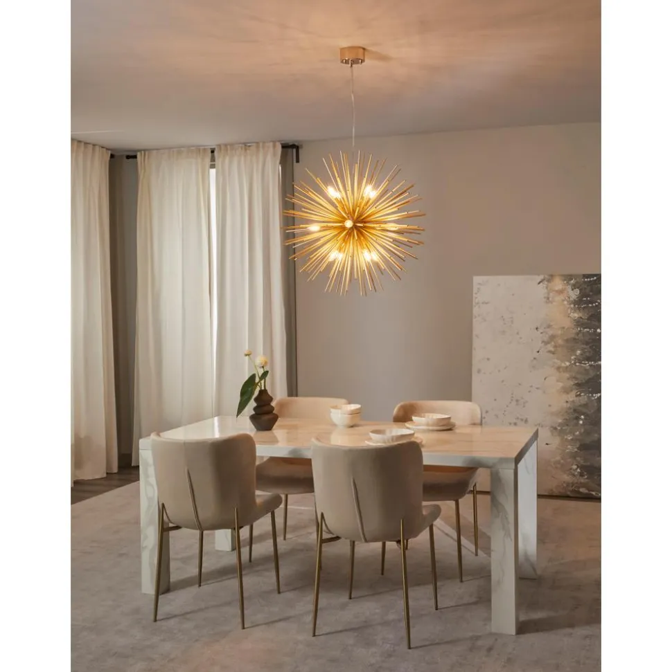 Lampara De Techo Grande De Diseno Soleil