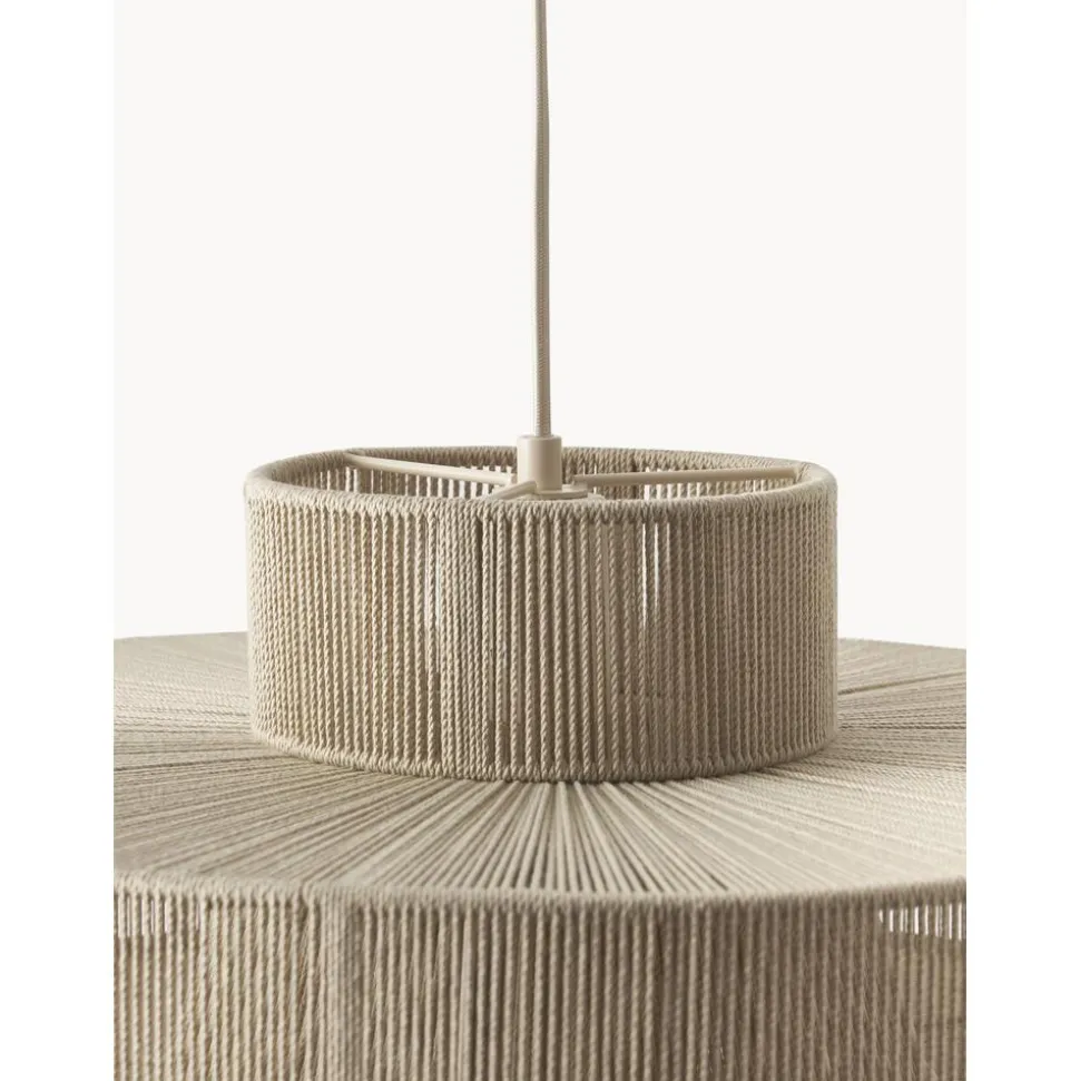 Lampara De Techo Grande De Lino Lace