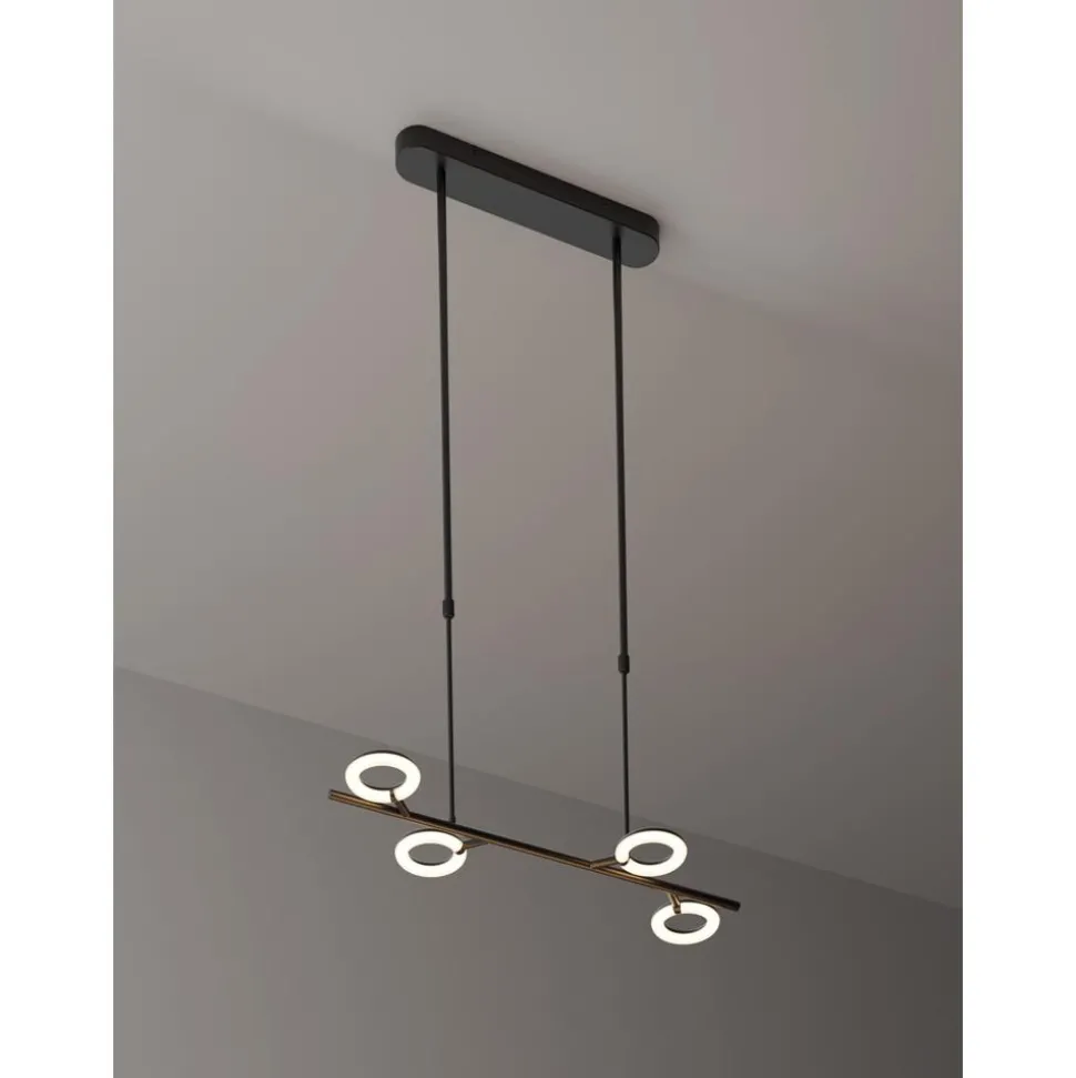 Lampara De Techo Grande Led Odeon