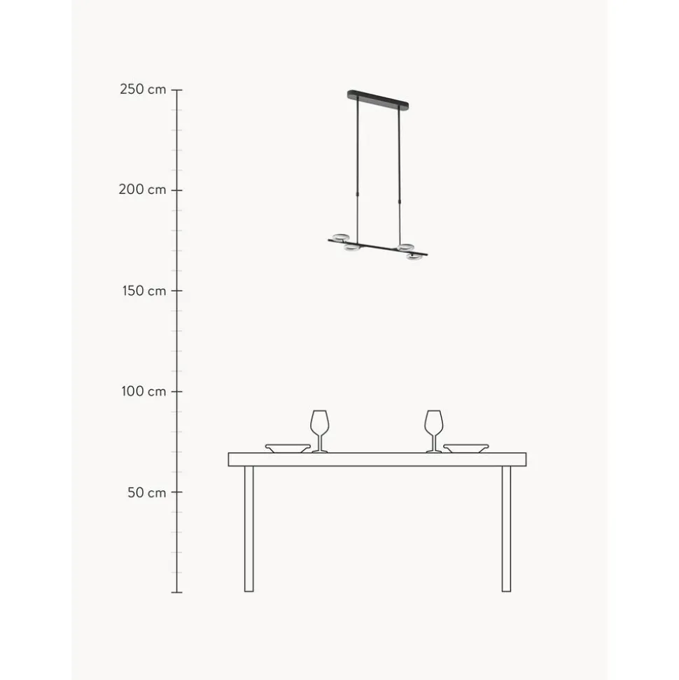 Lampara De Techo Grande Led Odeon