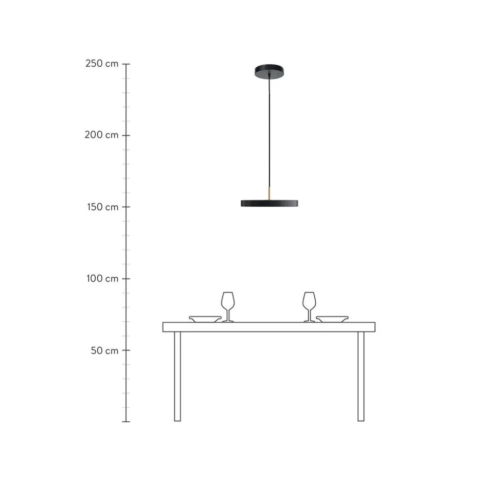 Lampara De Techo Led De Diseno Asteria