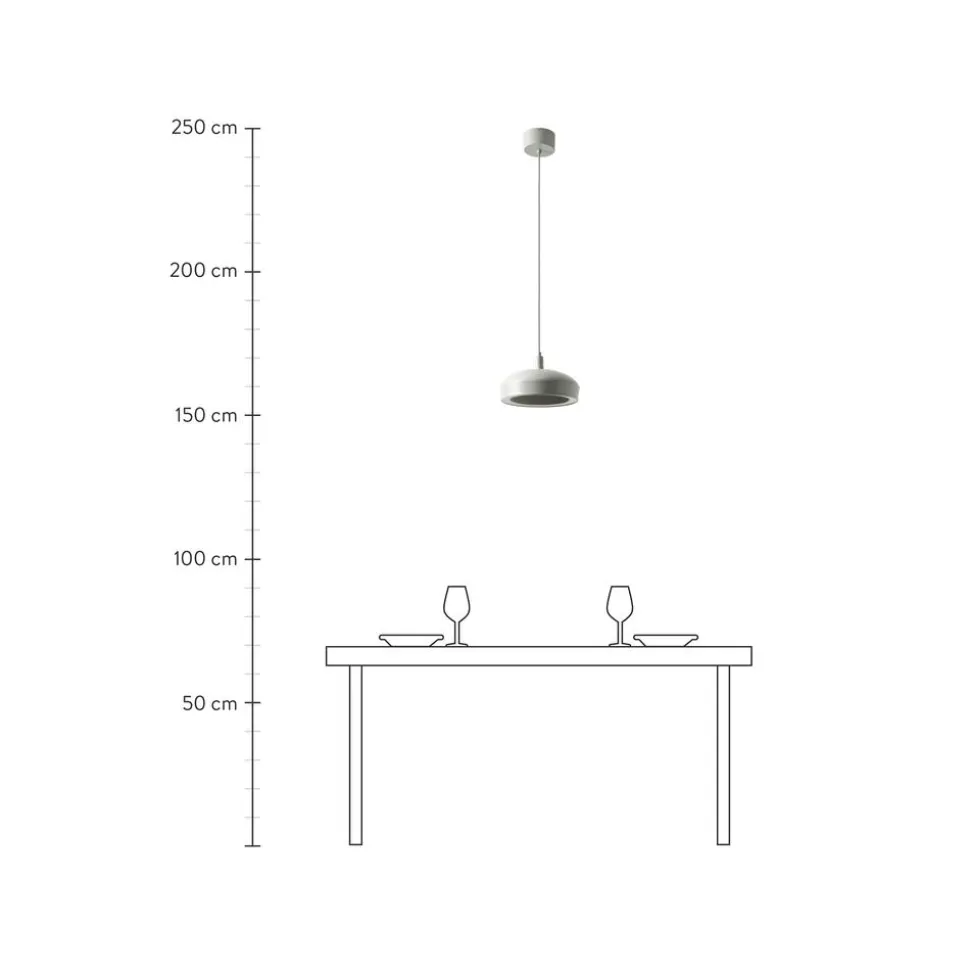 Lampara De Techo Redonda Led Alva