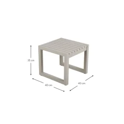 Mesa Auxiliar De Metal Vevi