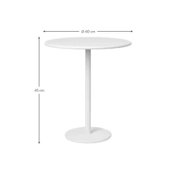 Mesa Auxiliar Redonda De Exterior Stay