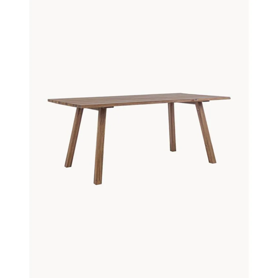 Mesa De Comedor Para Exterior De Madera De Acacia Glasgow, 180 X 90 Cm