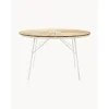 Mesa Redonda Para Exterior De Madera De Teca Hard & Ellen, Tamanos Diferentes