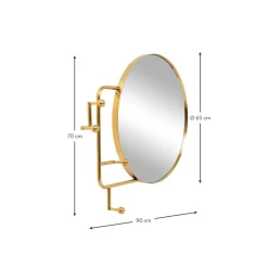 Perchero De Pared Con Espejo Tristan