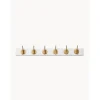 Perchero De Pared De Madera Edgy, 6 Ganchos
