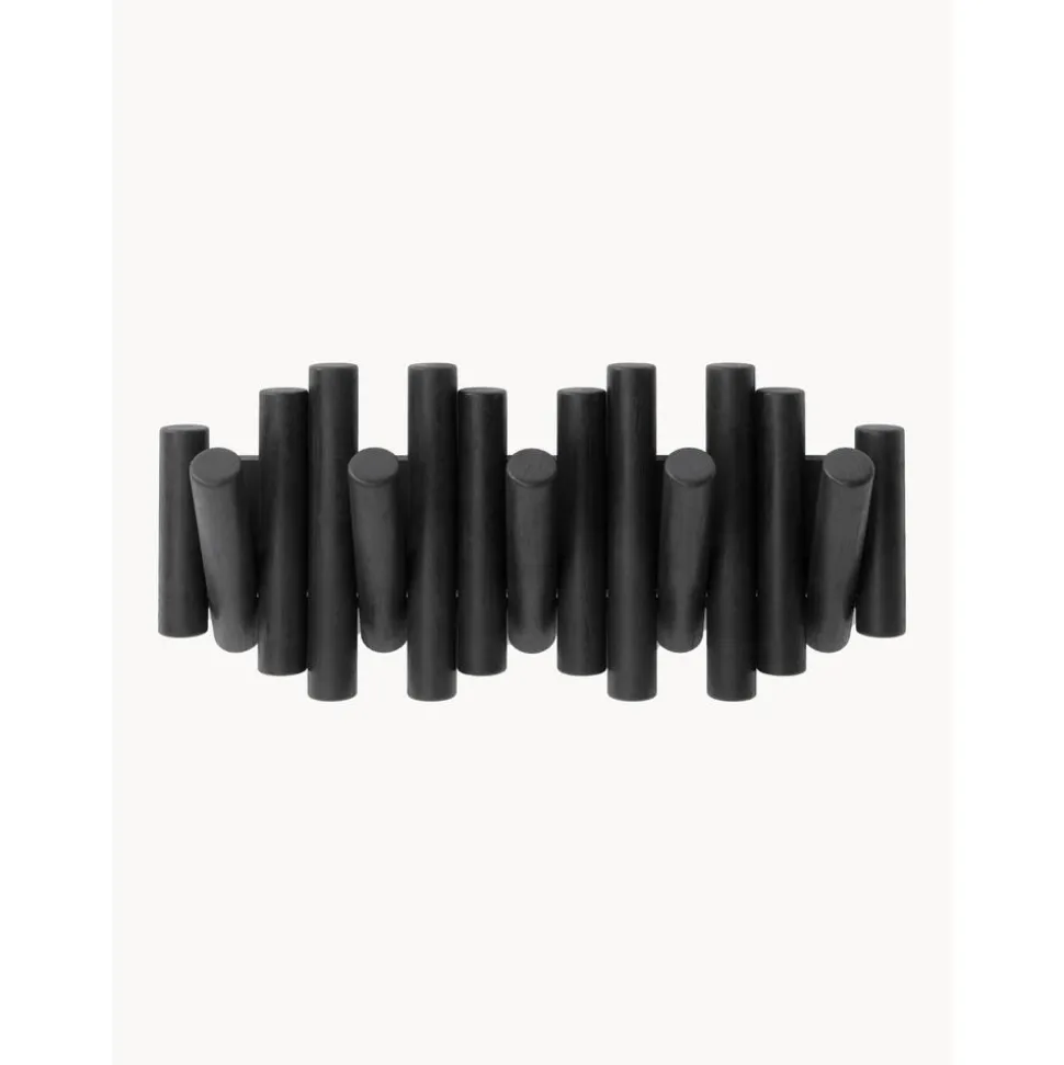 Perchero De Pared De Madera De Pino Picket