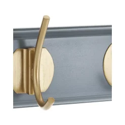 Perchero De Pared De Madera Edgy, 6 Ganchos